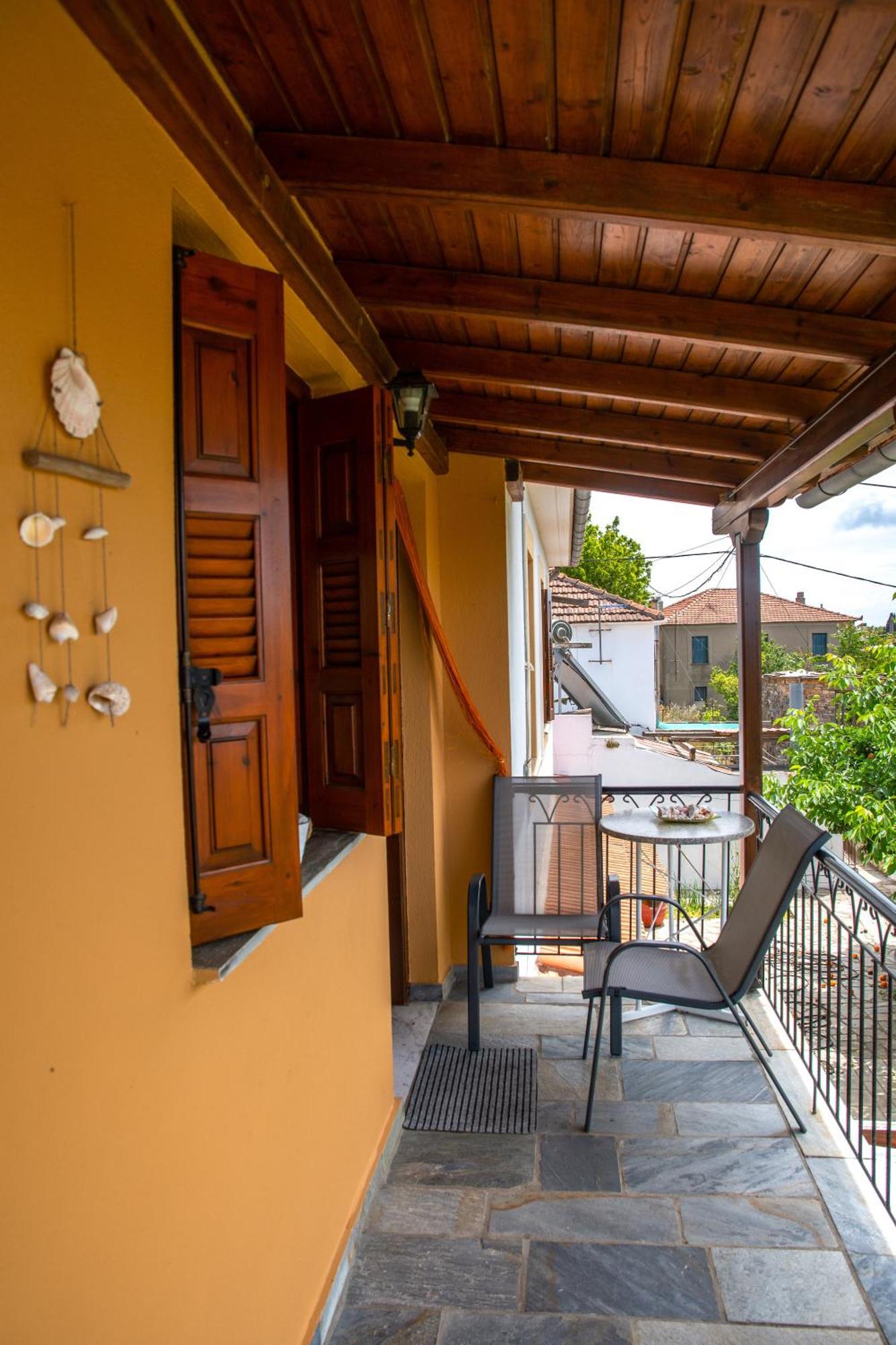 Villa La Casa De Vacation Lafkos Exterior foto