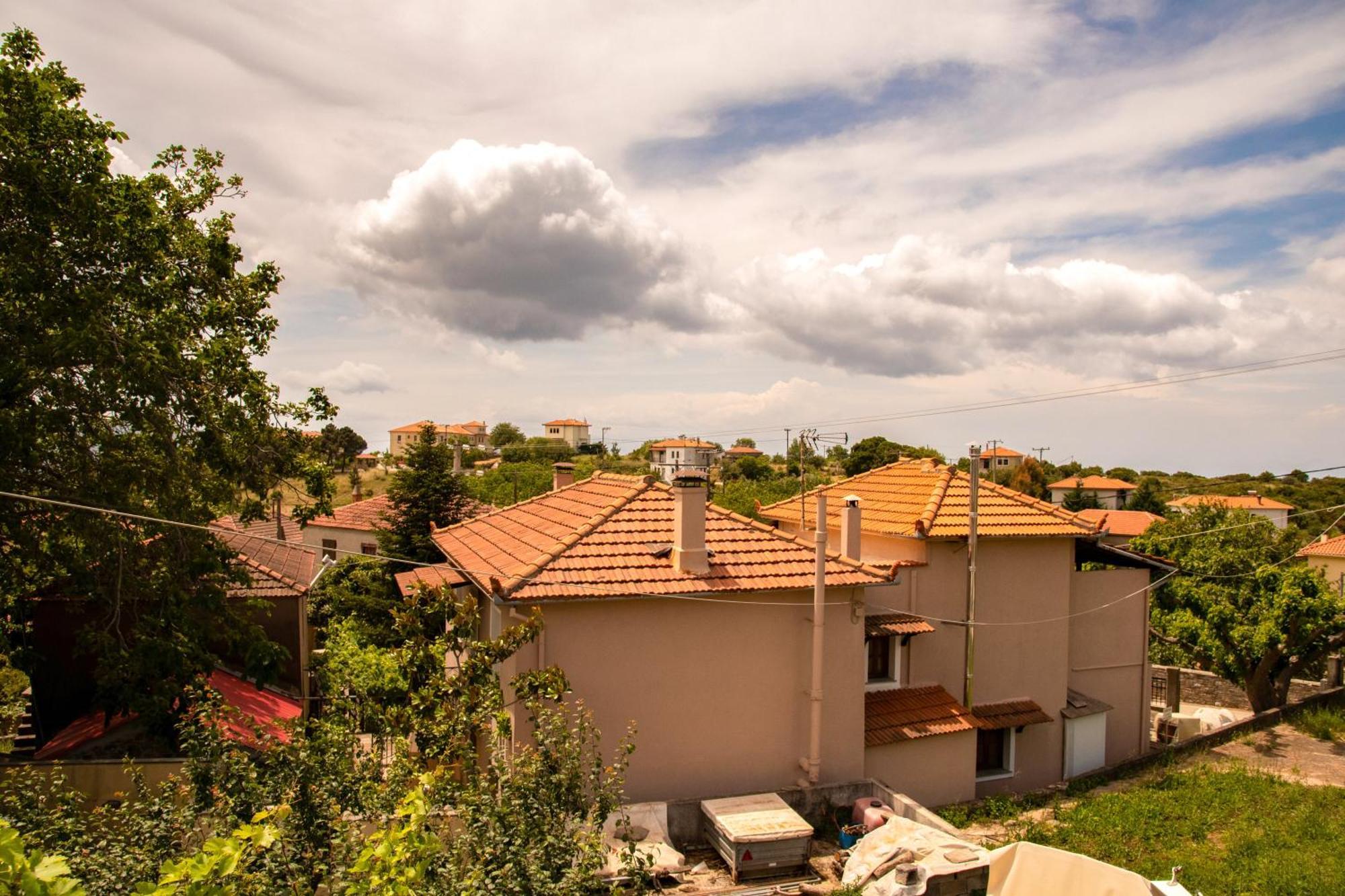 Villa La Casa De Vacation Lafkos Exterior foto